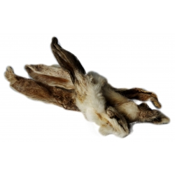 BALTO Ucho królika z futrem, op. 10 sztuk